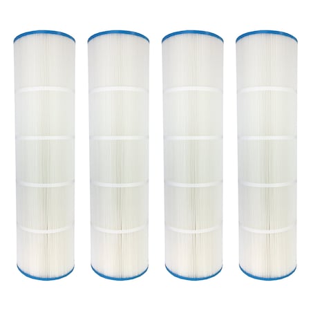 Zoro Select Pentair Clean and Clear Plus 4 Replacement Pool Filter 4 Pack Compatible PCC105/C-7471/FC-1977 WP.PNC1977-4P